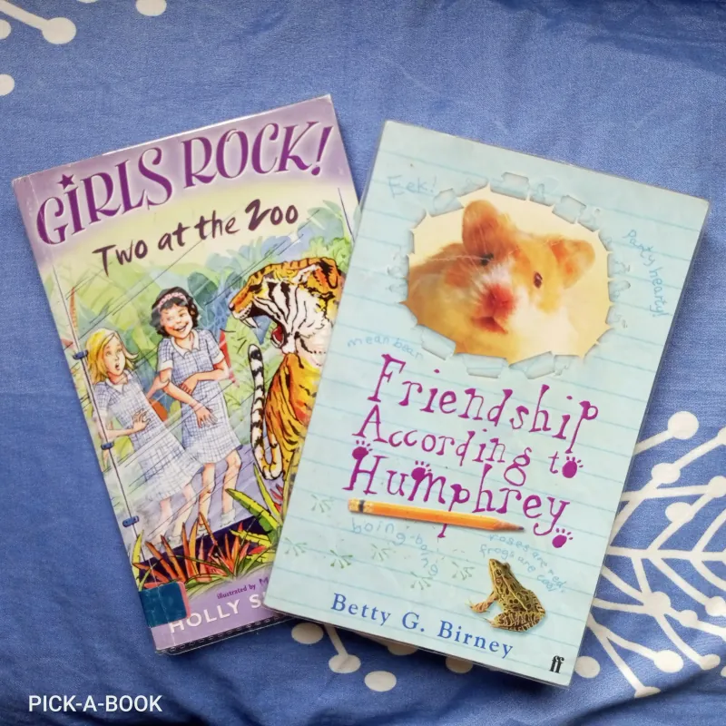 Combo 2 truyện luyện đọc Tiếng Anh về chủ đề động vật và tình bạn (2) Humphrey, Girls Rock 711901