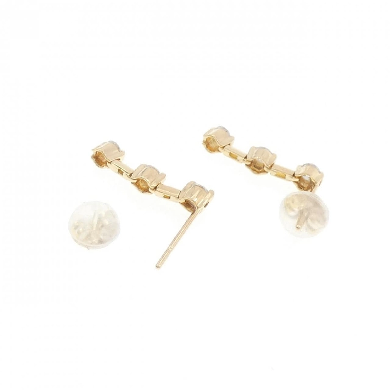 K18YG Bông tai kim cương 0.32CT - Hàng hiệu Chính hãng 864395