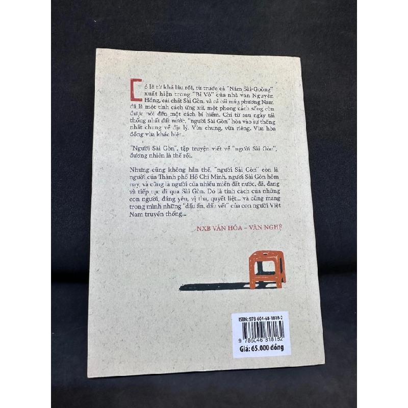 [Phiên Chợ Sách Cũ] Người Sài Gòn, Hoàng Đình Quang, (Ố Vàng), 2015 1503 410437