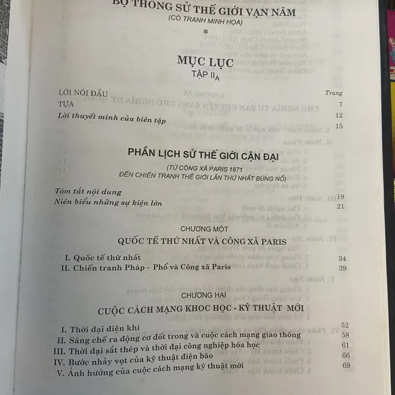 Bộ thông sử thế giới Vạn năm tập 2A (Bìa cứng) 1005030