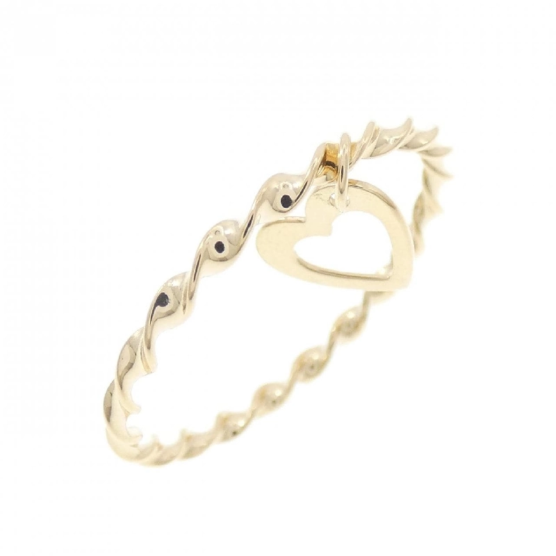 K18YG Nhẫn Hình Trái Tim - Hàng hiệu Chính Hãng 846362