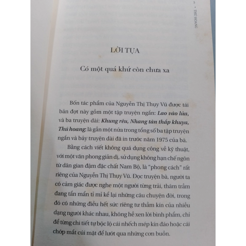 THÚ HOANG -  NGUYỄN THỊ THỤY VŨ  530411