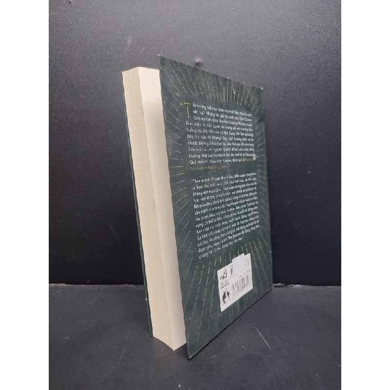 Khám phá nhà kinh tế học trong bạn mới 90% bẩn nhẹ 2020 HCM1906 Tyler Cowen SÁCH KINH TẾ - TÀI CHÍNH - CHỨNG KHOÁN 166536