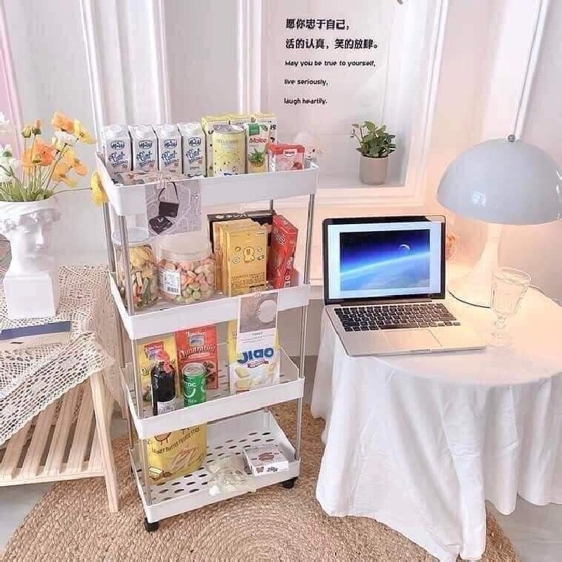 KỆ ĐA NĂNG 4 TẦNG - CÓ BÁNH XE ĐẨY  22622