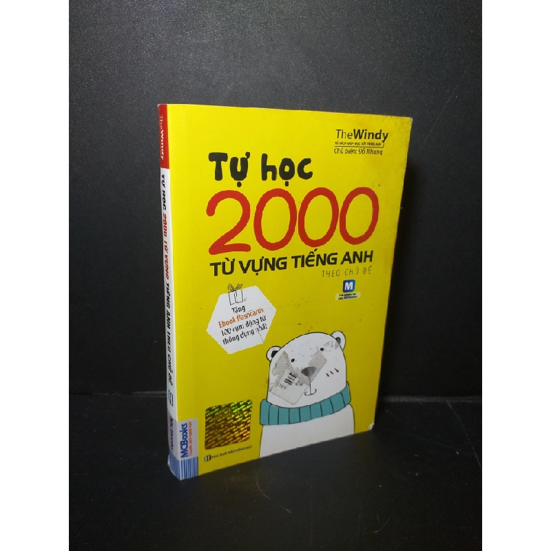 Tự học 2000 từ vựng tiếng anh theo chủ đề 2020 mới 70% bẩn bìa, tróc gáy, bị mốc The Windy HCM0906 HỌC NGOẠI NGỮ 471279