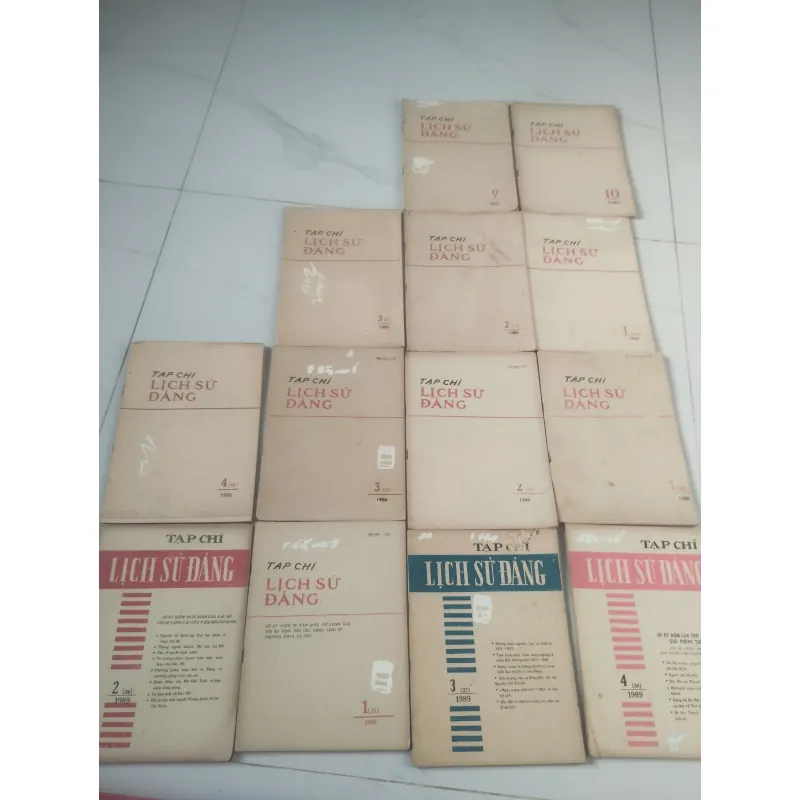 Combo Tạp Chí Lịch Sử Đảng( 24 cuốn) 966366