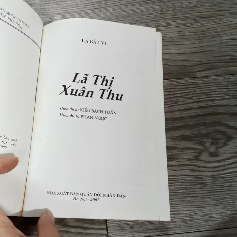 Lã Thị Xuân Thu - Lã Bất Vi  1020143