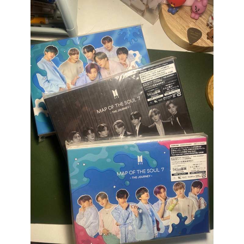 BTS - Album MAP OF THE SOUL:7 ~THE JOURNEY t.Nhật bản giới hạn B: CD +DVD (nguyên seal) 362964