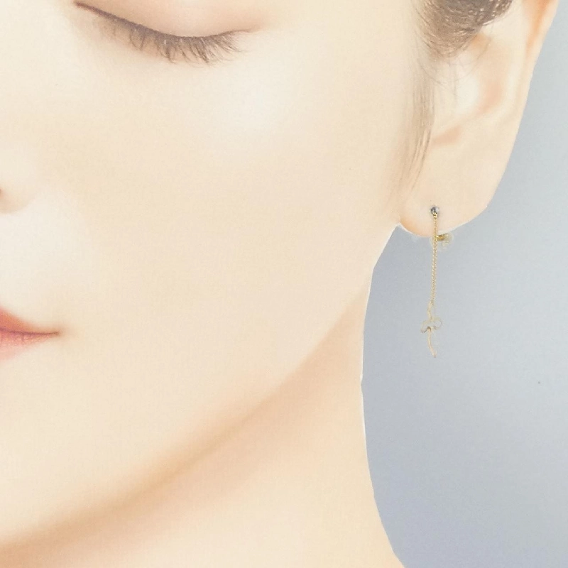 K18YG Bông tai - Hàng hiệu Chính hãng 866735