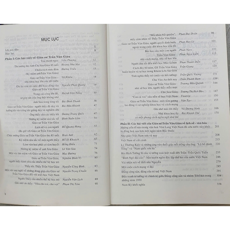 GIÁO SƯ NHÀ GIÁO NHÂN DÂN TRẦN VĂN GIÀU - KHOA HỌC LỊCH SỬ VIỆT NAM 472044