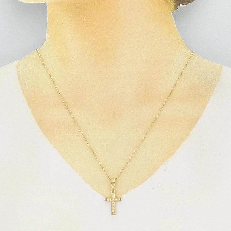 Dây chuyền kim cương 0.10CT - Hàng hiệu Authentic 843271