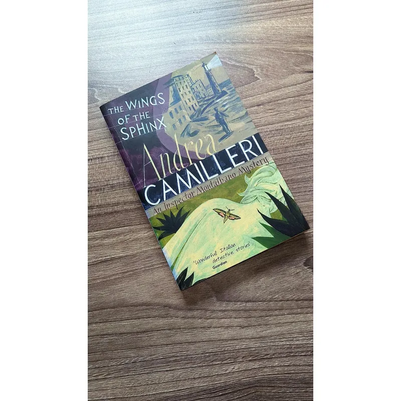The Wings of the Sphinx - Andrea Camilleri (preloved book) 722907