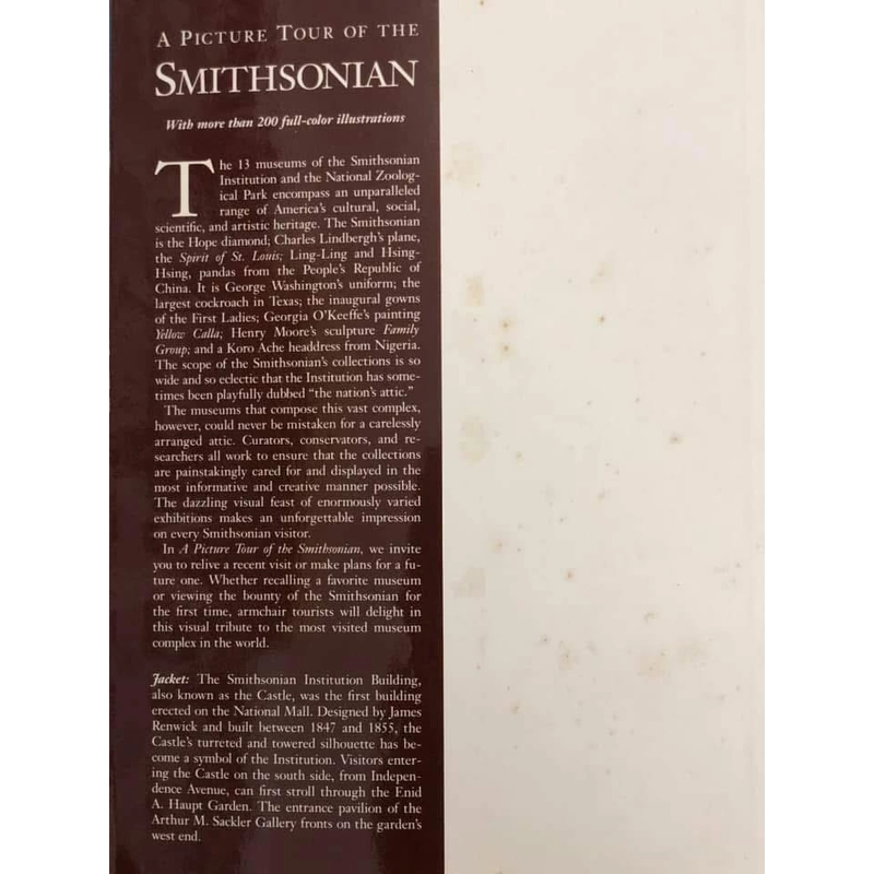 A PICTURE TOUR OF THE SMITHSONIAN - 1990 522618