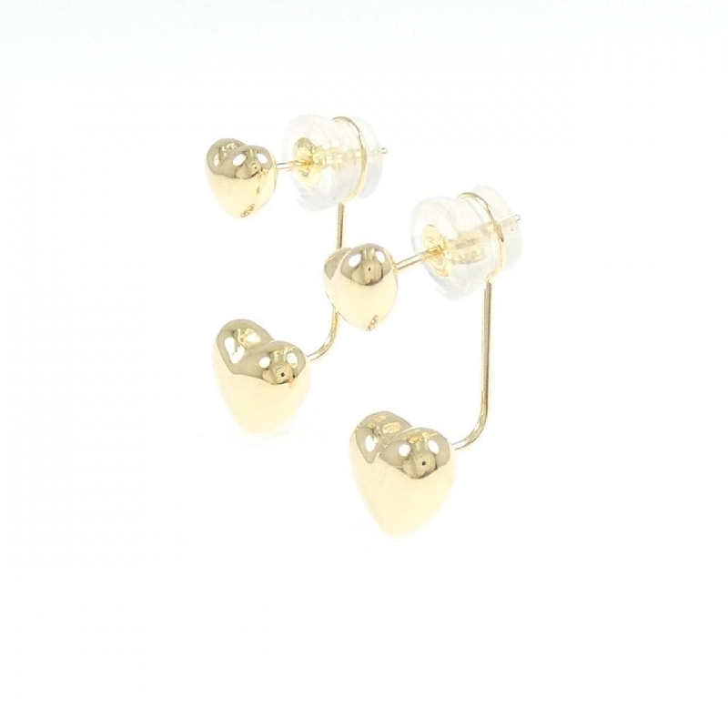 K18YG Bông tai hình trái tim - Hàng hiệu Chính hãng 869248