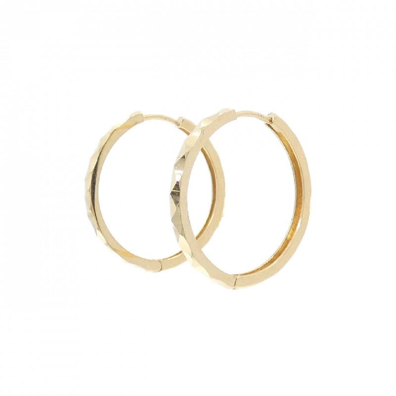 Bông tai hoop 750YG - Hàng hiệu Authentic 868918