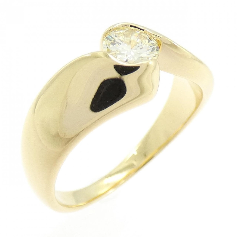 Nhẫn kim cương K18YG 0.35CT 667244