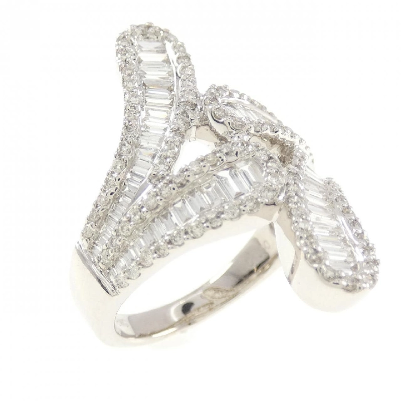 Nhẫn kim cương K18WG 1.30CT 670494