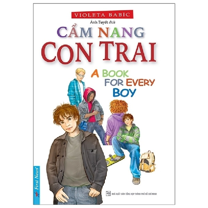 Cẩm Nang Con Trai (Tái Bản 2021) - Violeta Basic (Mới 100%) Giáo dục trẻ tuổi teen, First News - SÁCH ĐẠI HỌC 491213
