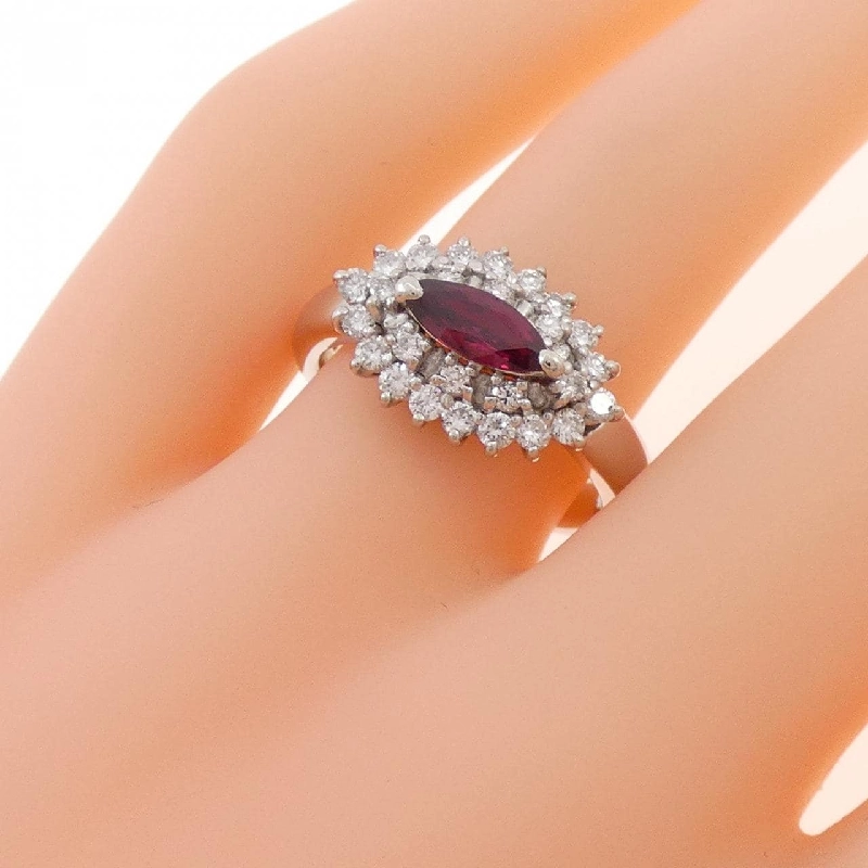 Nhẫn Ruby PT900 0.53CT 670786