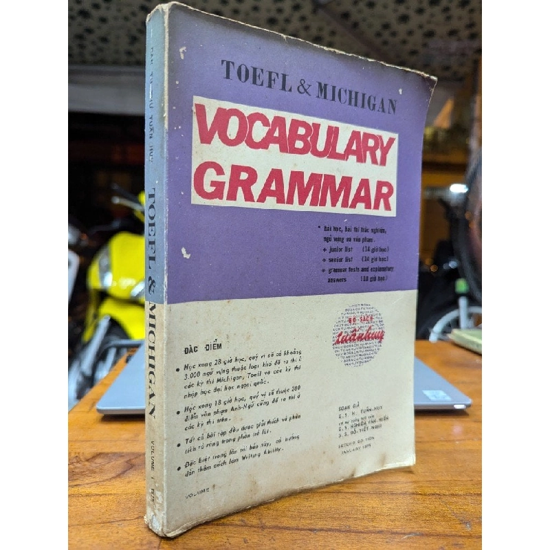 VOCABULARY GRAMMAR - TOEFL VÀ MICHIGAN 271793