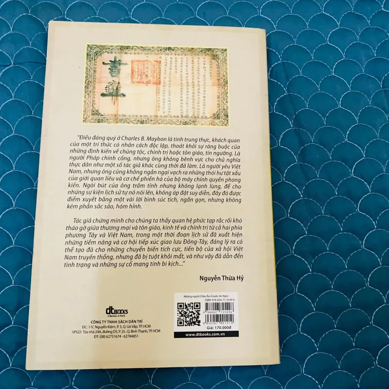 Những người châu Âu ở nước An Nam - Charles B. Maybon#HATRA 1019049