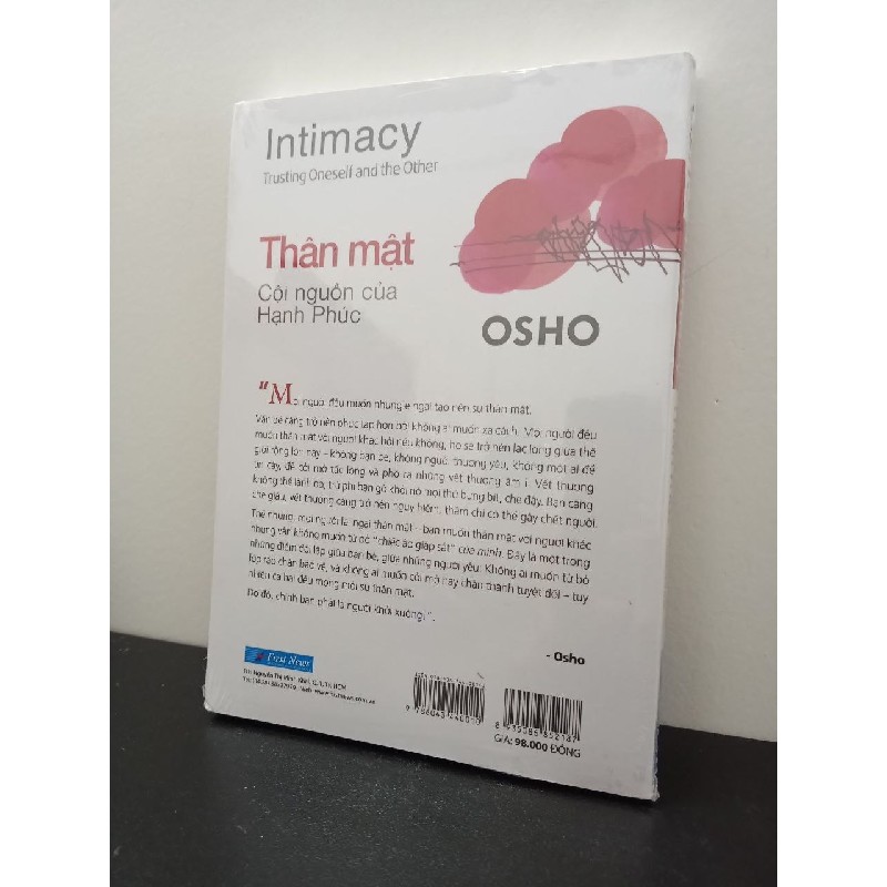 OSHO - Thân Mật Cội Nguồn Của Hạnh Phúc (Tái Bản 2020) New 100% ASB2303 66275