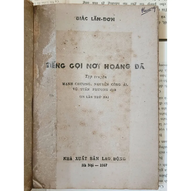 Jack London - TIẾNG GỌI NƠI HOANG DÃ 717429
