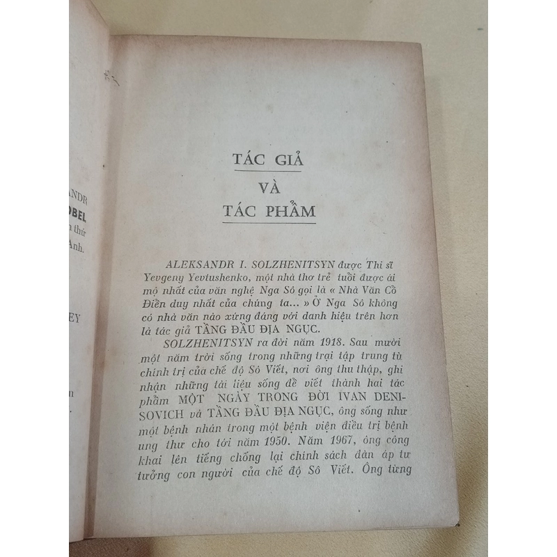 TẦNG ĐẦU ĐỊA NGỤC - Alexander Solzhenitsyn (HẢI TRIỀU DỊCH) 455772