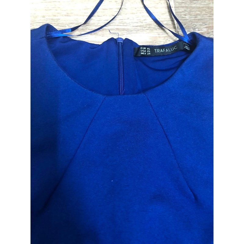 Váy body Zara màu xanh coban 354716