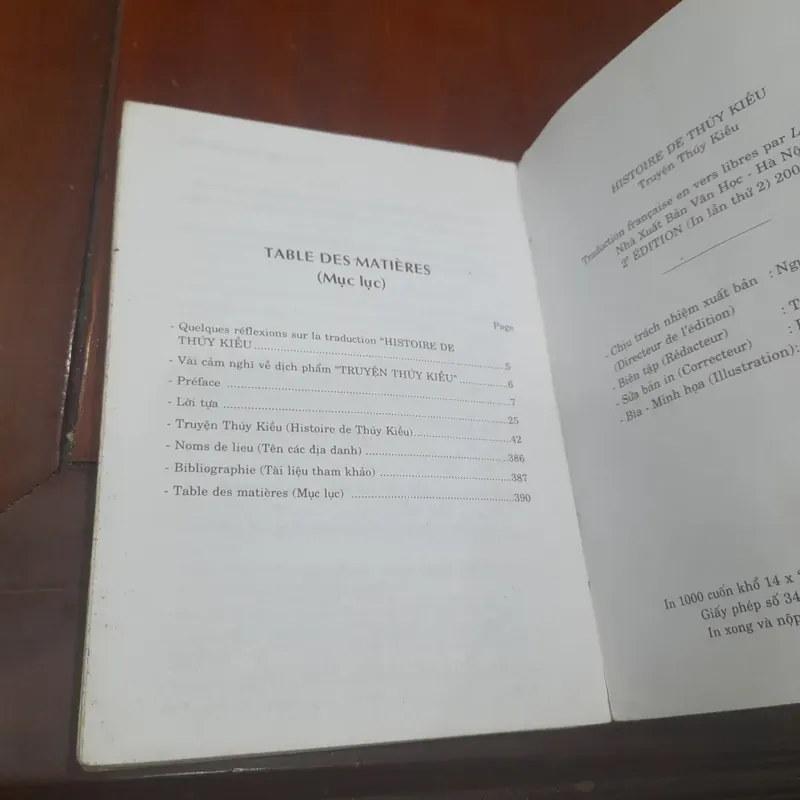 HISTOIRE de THÚY KIỀU (truyện Kiều song ngữ Pháp - Việt) 734890