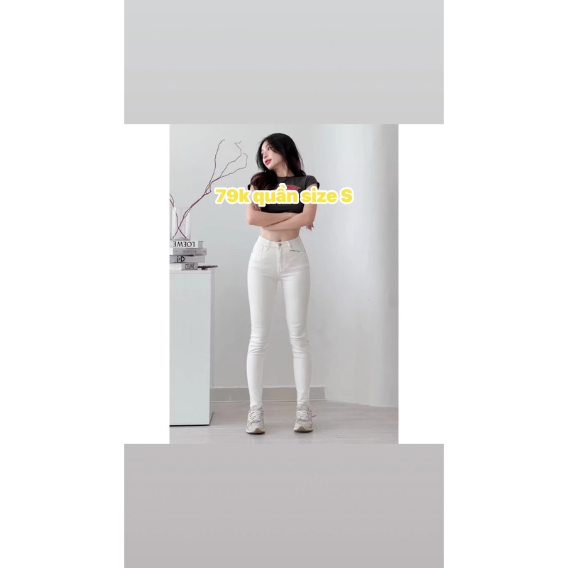 Quần Jean Nữ Lưng Cao ❤️ Quần Bò Nữ Mẫu Mới Ôm Dáng Xinh Xắn Thời Trang Chuẩn Hàng Shop A- 499329