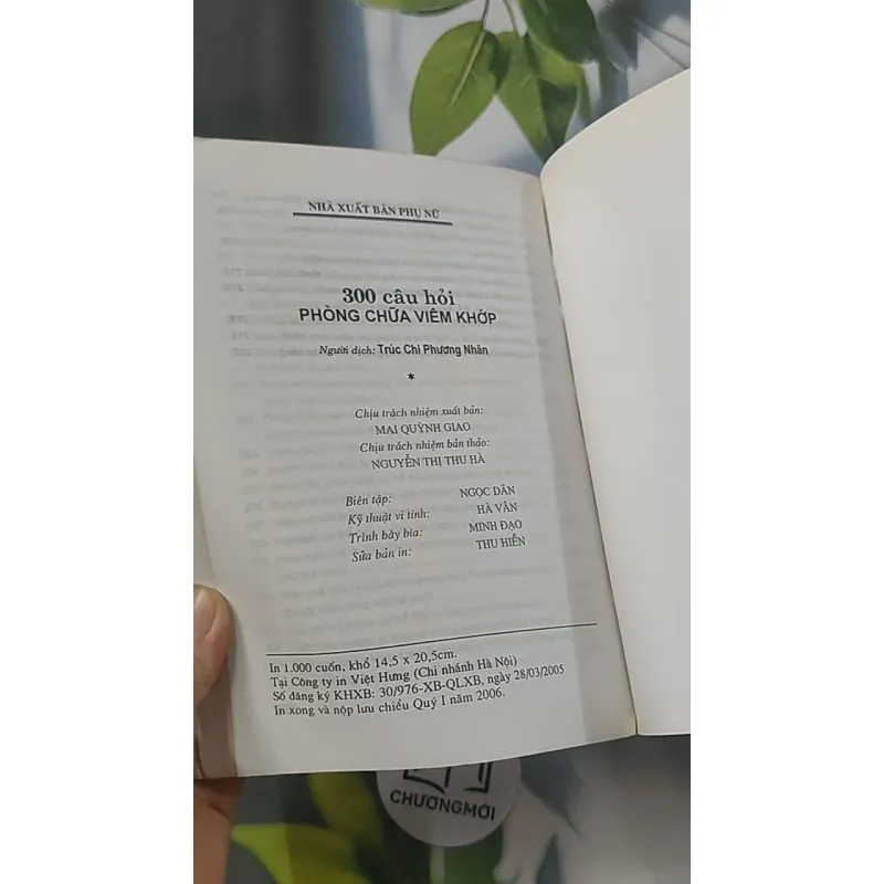 300 câu hỏi phòng chữa bệnh viêm khớp - Thi Quế Anh 688502