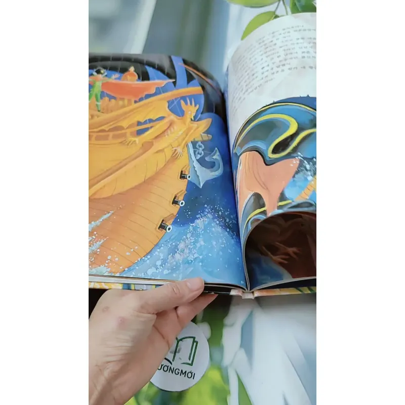 [Tặng nẹp góc] Truyện thiếu nhi Hàn Quốc: Moyamo Anu 36 -  모야모 아누와: 황금 섬을 찾아서 732033