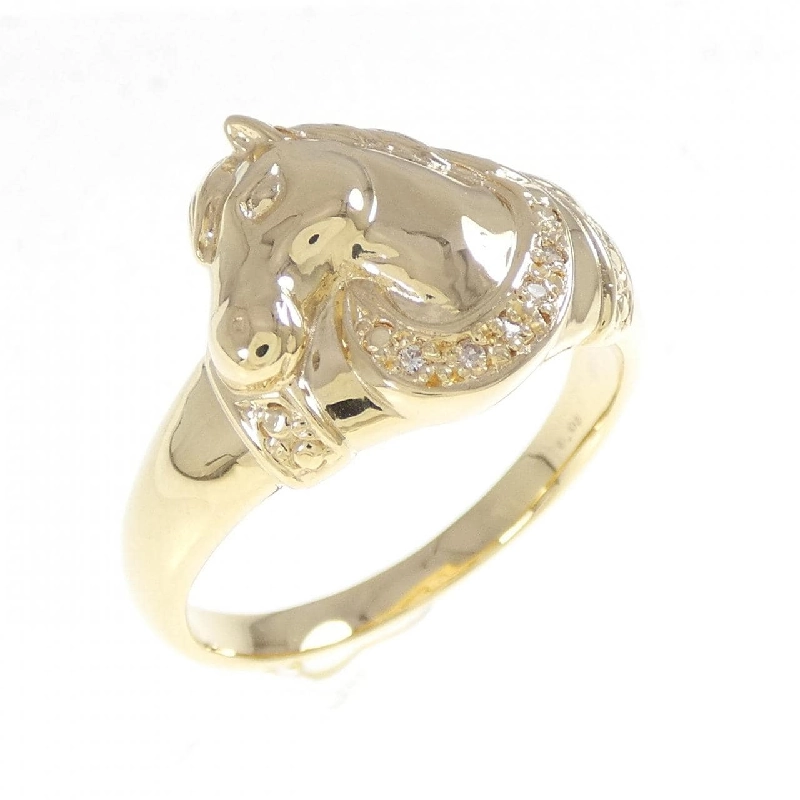 Nhẫn kim cương K18YG 0.03CT - Hàng hiệu Chính hãng 848596