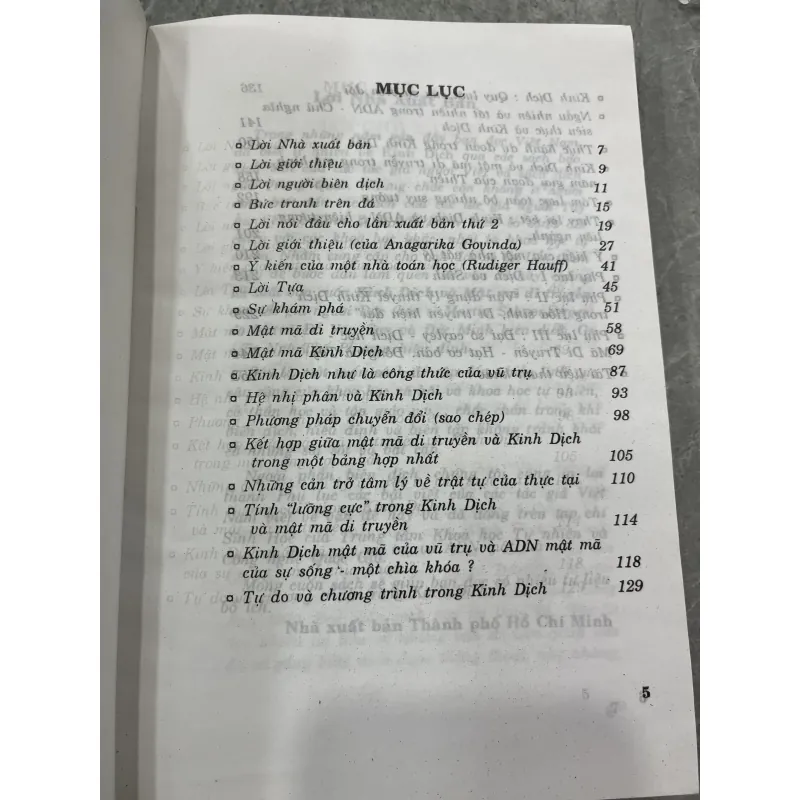 KINH DỊCH VÀ MÃ DI TRUYỀN - ĐỖ VĂN SƠN, ĐỨC MINH 782273