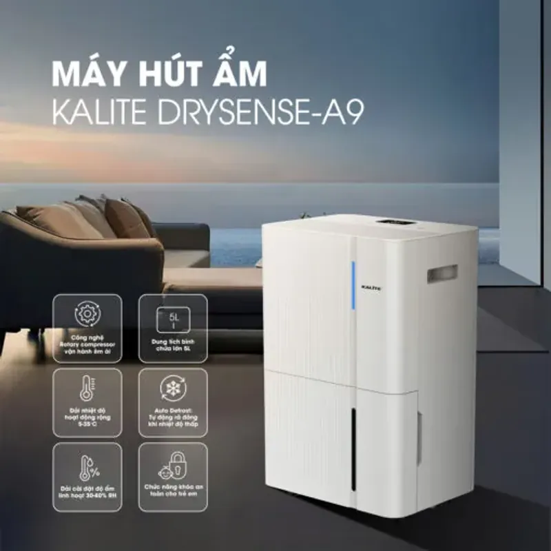 Kalite Drysense-A9 – Không gian khô thoáng, tinh khiết mỗi ngày 759457