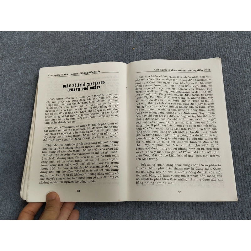 CON NGƯỜI & THIÊN NHIÊN: NHỮNG ĐIỀU KỲ LẠ 469906