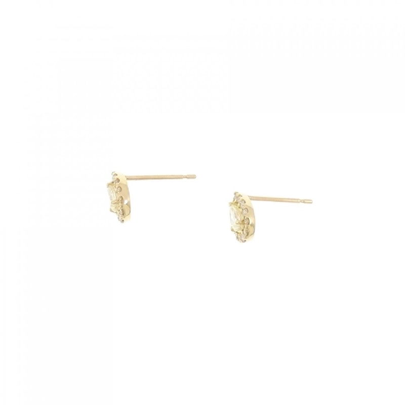 K18YG Bông tai kim cương 0.36CT - Hàng hiệu Chính hãng 877087