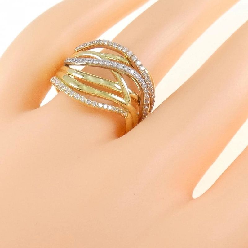 Nhẫn kim cương K18YG/PT900/K18PG 0.45CT - Hàng hiệu Chính hãng 848769