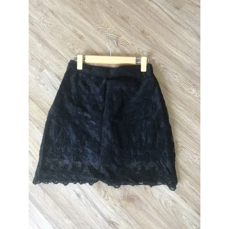 Chân váy nữ Elly Clothing màu đen 991396