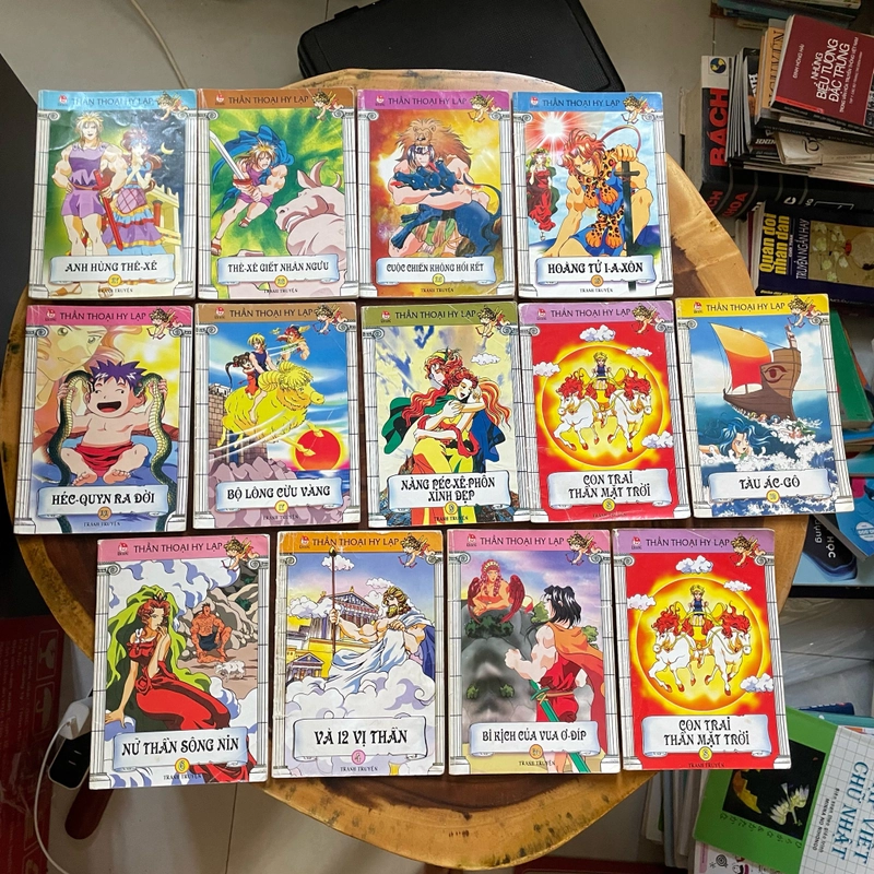 II Truyện tranh màu: 13 cuốn Thần Thoại Hy Lạp (Bản mỏng) 460831