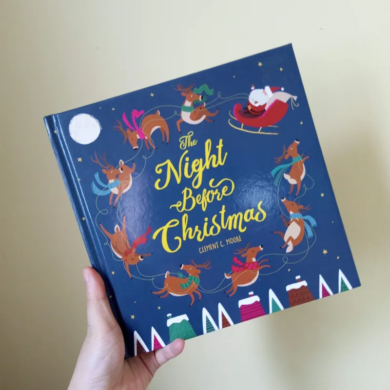 Sách Tiếng Anh Giáng Sinh cho trẻ em The Night Before Christmas 960523