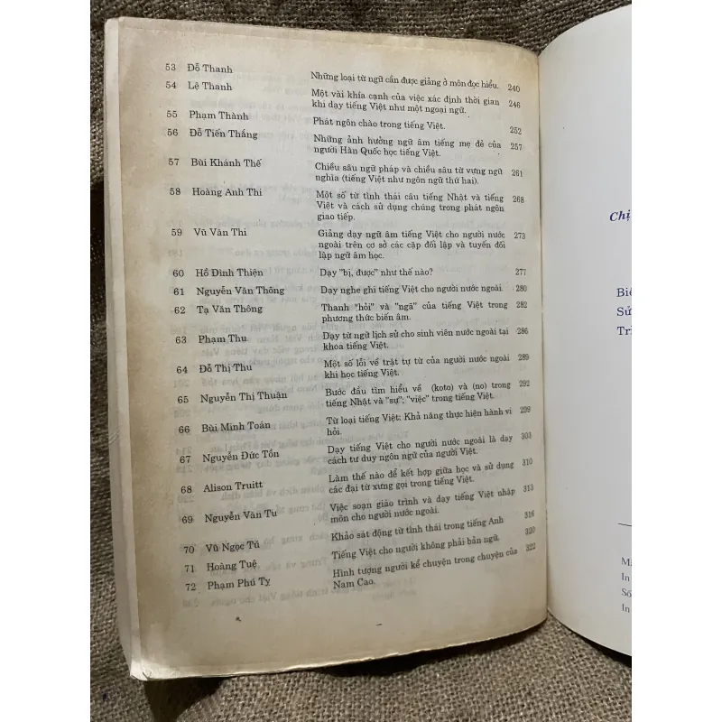 Tiếng Việt và việc dạy tiếng Việt cho người nước ngoài - sách khổ lớn  999364