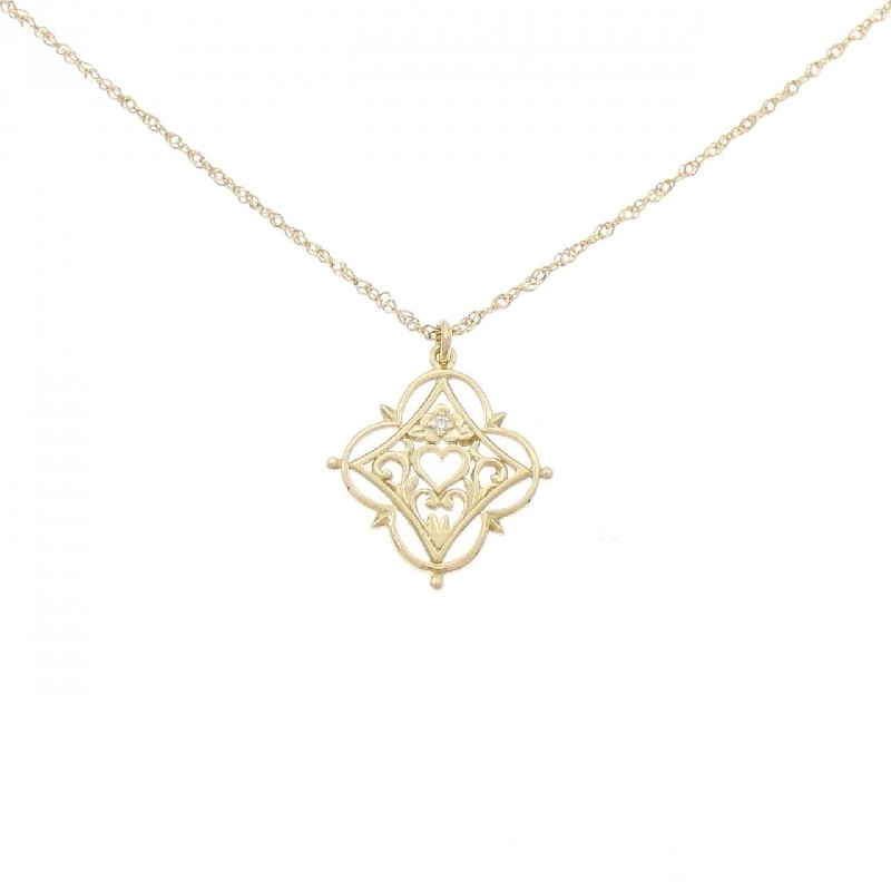 K18YG Dây chuyền kim cương - Hàng hiệu Authentic 863067