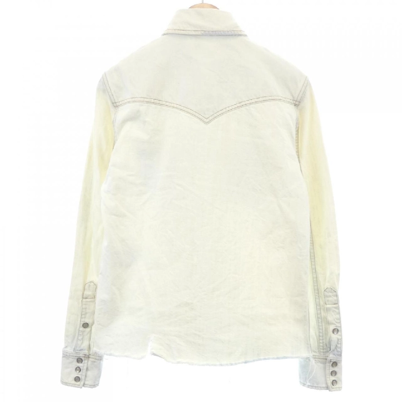 【Mã giảm giá】Áo khoác denim SAINT LAURENT 641173