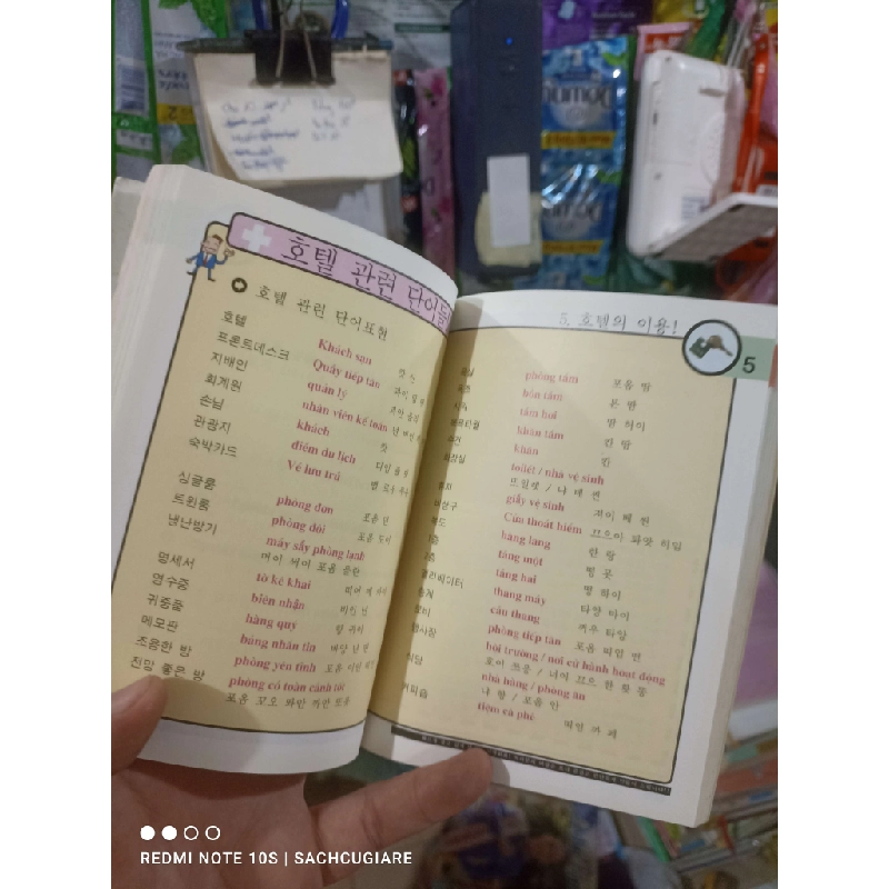 Tượng phật bìa xanh da trời Tiếng Hàn Việt mới 80% ố Sách học tiếng Hàn HCM2702 930097