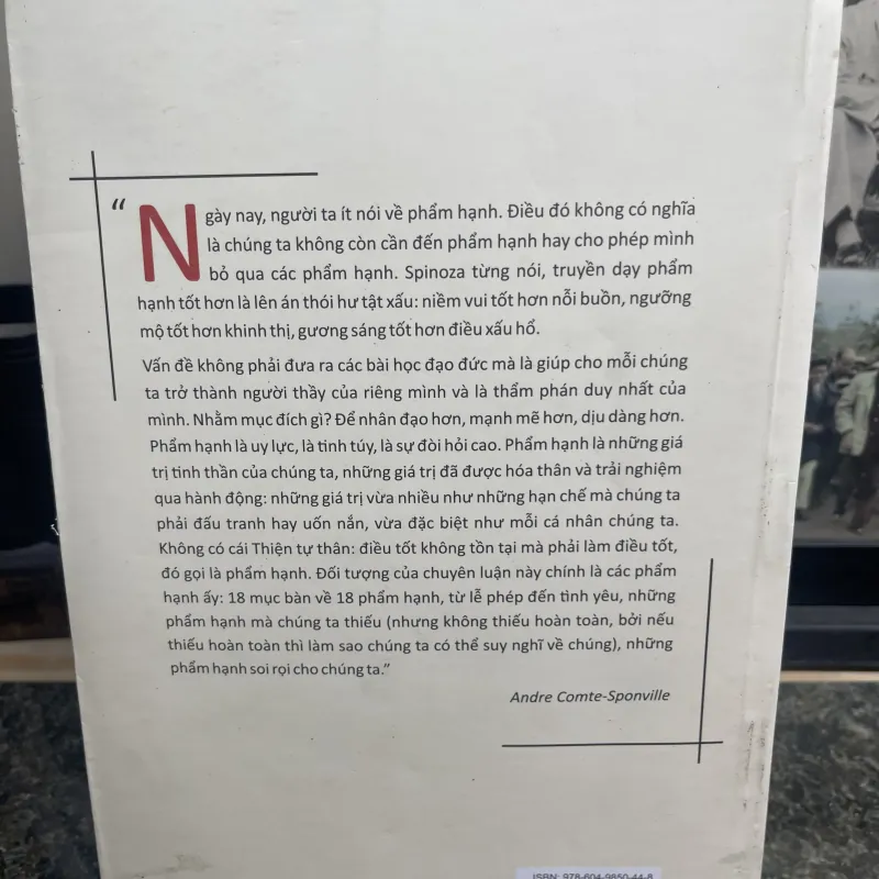Chuyên luận nhỏ về những phẩm hạnh lớn Andre Comte-Sponville 761238