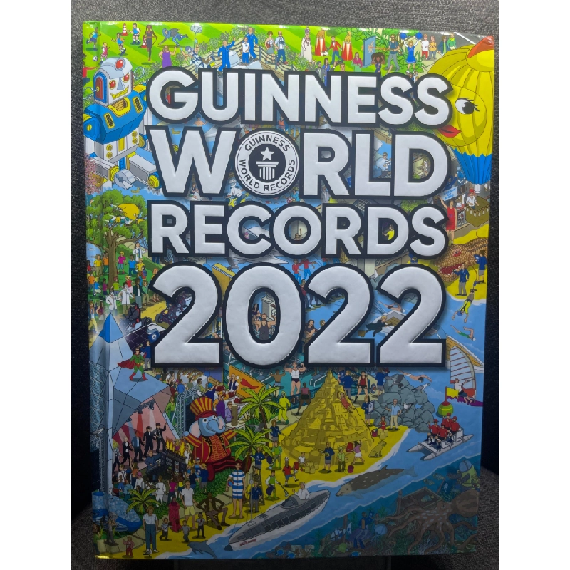 Guinness world records 2022 mới 90% sách tranh màu ngoại văn kỷ lục guinness HPB1605 SÁCH NGOẠI VĂN 349517