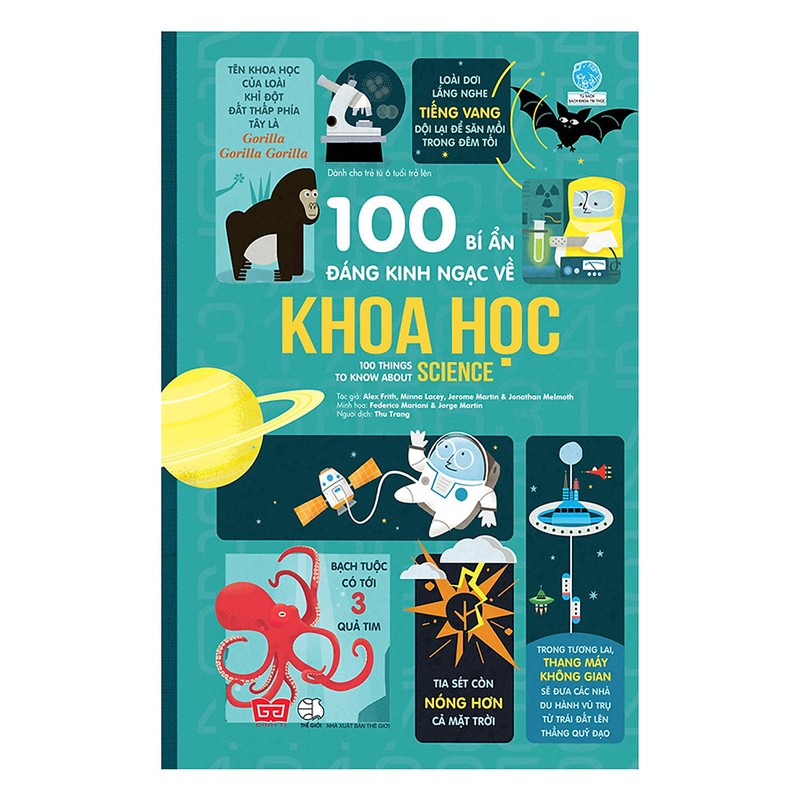 Sách 100 bí ẩn đáng kinh ngạc về khoa học 147652