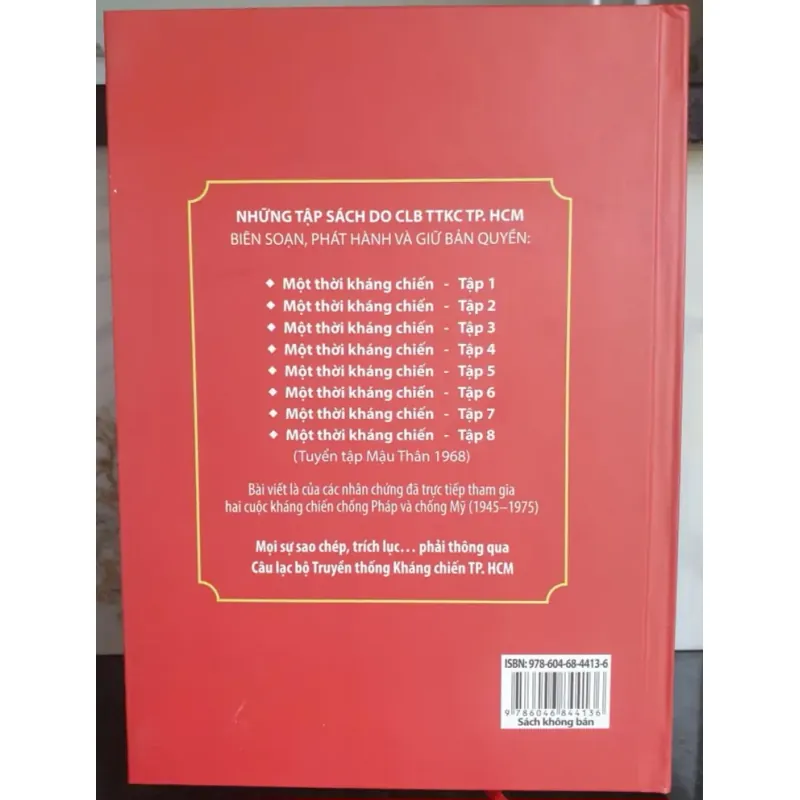 Một Thời Kháng Chiến Tập 8 Tuyển Tập Mậu Thân 1968 747646